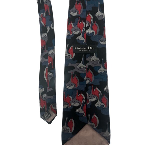 Christian Dior Silk Tie Made in Canada - Picture 3 of 3